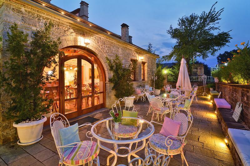 Melinas Boutique Hotel B&B Kipoi Buitenkant foto
